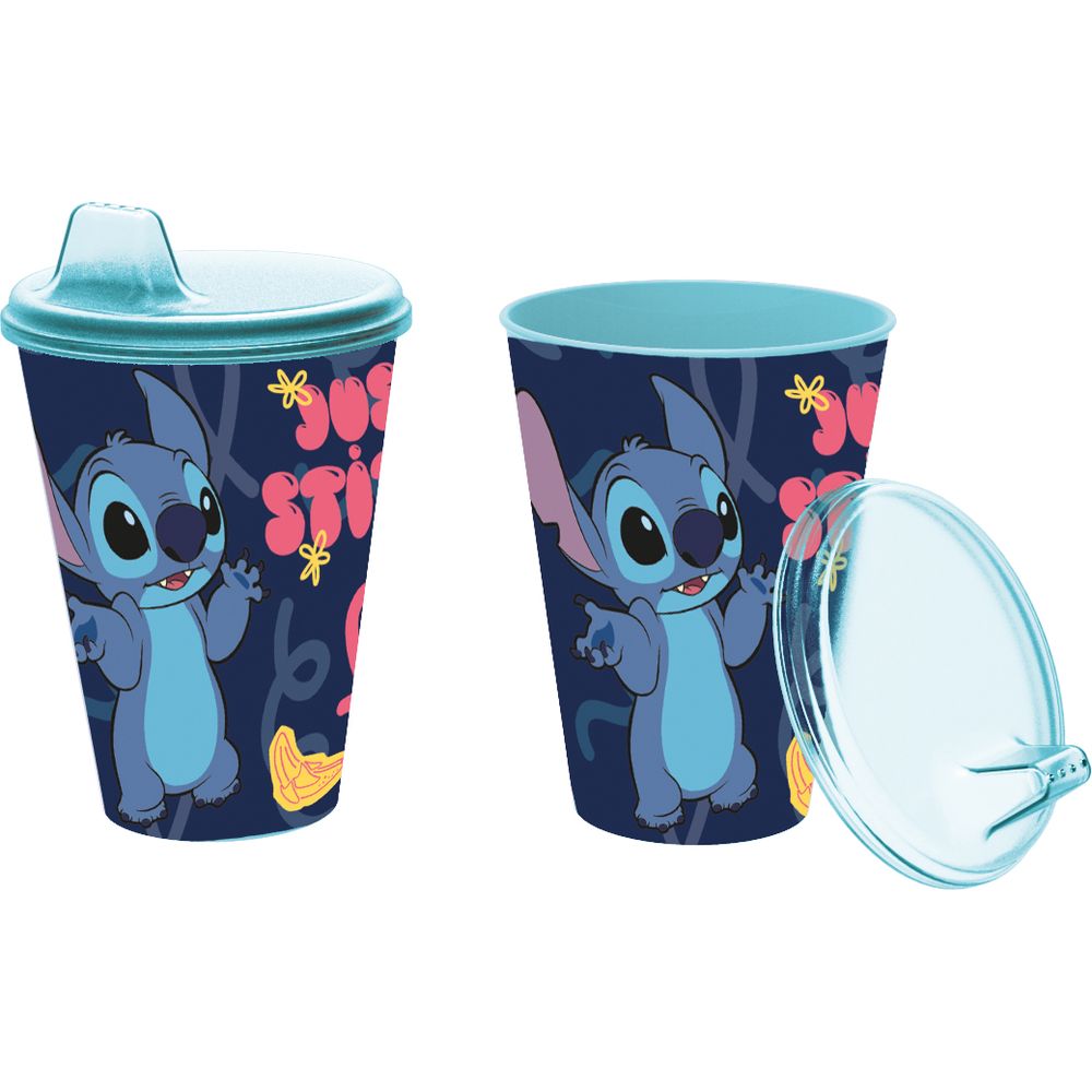Vaso 430ml Easy Sipper Lilo Y Stitch